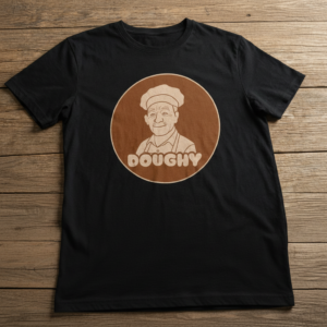 T-shirt Doughy noir