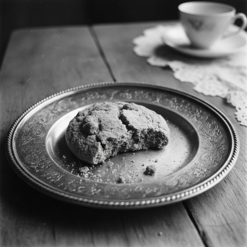 Cookies noir et blanc